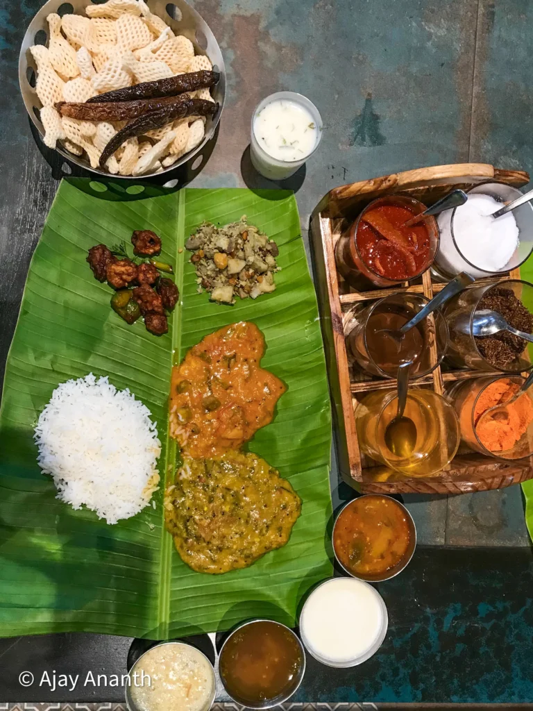 veg andhra meals at eden park restaurant cunnigham road bengaluru